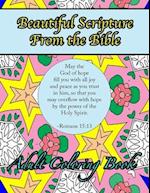 Beautiful Scripture From the Bible Adult Coloring Book