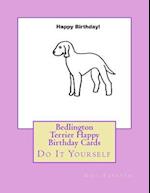 Bedlington Terrier Happy Birthday Cards