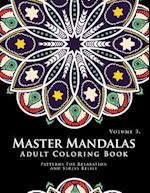 Master Mandala Adult Coloring Book Volume 3