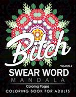 Swear Word Mandala Coloring Pages Volume 2