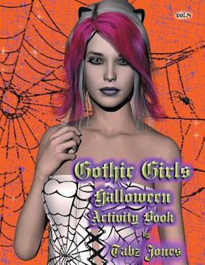 Gothic Girls Halloween Activity Book