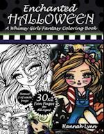Enchanted Halloween: A Whimsy Girls Fantasy Coloring Book 