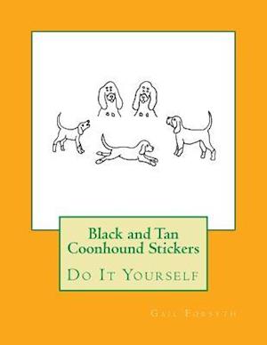 Black and Tan Coonhound Stickers
