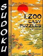 1,200 Easy Sudoku Puzzles with Solutions