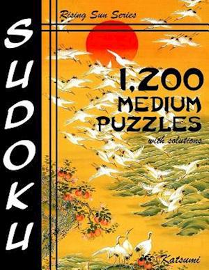 1,200 Medium Sudoku Puzzles with Solutions