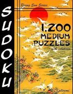 1,200 Medium Sudoku Puzzles with Solutions
