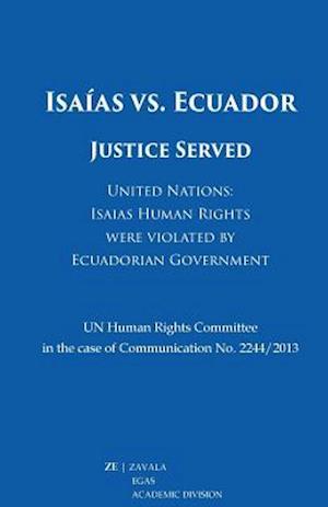Isaias vs. Ecuador