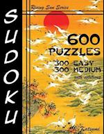 600 Sudoku Puzzles. 300 Easy & 300 Medium with Solutions