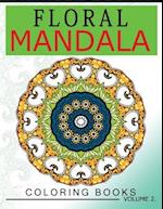 Floral Mandala Coloring Books Volume 2
