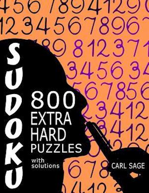 Sudoku 800 Extra Hard Puzzles with Solutions