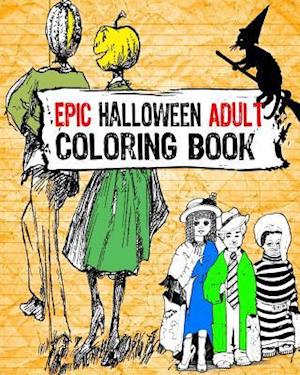 Epic Halloween Adult Coloring Book