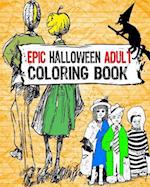 Epic Halloween Adult Coloring Book
