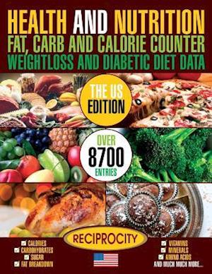 Health and Nutrition Fat Carb & Calorie Counter Weight Loss and Diabetic Diet Da