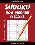 Sudoku 300 Medium Puzzles. Solutions Included