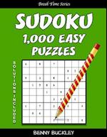 Sudoku 1,000 Easy Puzzles. Solutions Included