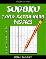 Sudoku 1,000 Extra Hard Puzzles. Solutions Included