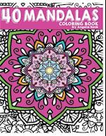 40 Mandalas Coloring Book