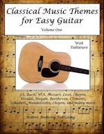 Classical Music Themes for Easy Guitar