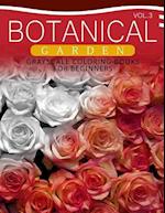 Botanical Garden Grayscale Coloring Books for Beginners Volume 3