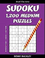 Sudoku 1,200 Medium Puzzles. Solutions Included