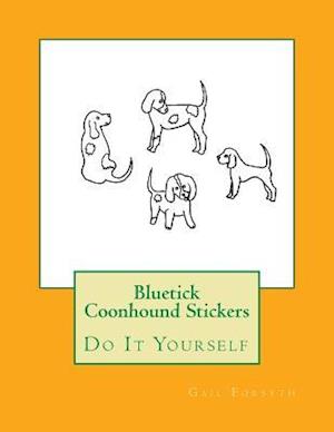 Bluetick Coonhound Stickers