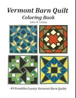 Vermont Barn Quilt Coloring Book