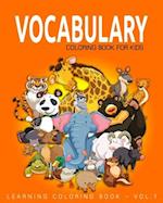 Vocabulary Coloring Book for Kids