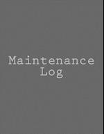 Maintenance Log