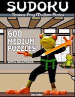 Famous Frog Sudoku 600 Medium Puzzles with Solutions