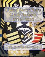 United States Navy Grade Insignia, 1776 - 1852