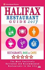 Halifax Restaurant Guide 2017