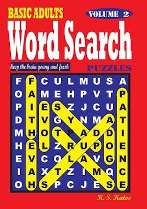 Basic Adults Word Search Puzzles, Vol. 2
