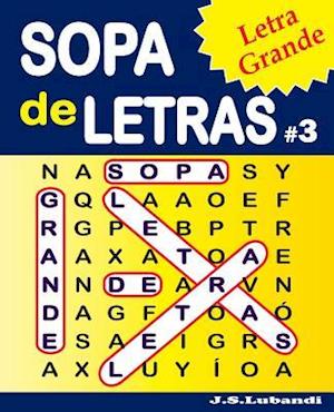 Sopa de Letras #3 (Letra Grande)