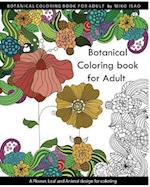 Botanical Coloring Book for Adults