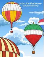 Hot Air Balloons Coloring Book for Grown-Ups 1