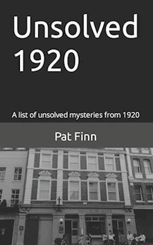 Unsolved 1920