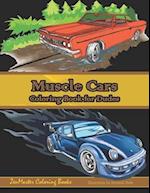 Muscle Cars Coloring Book for Dudes