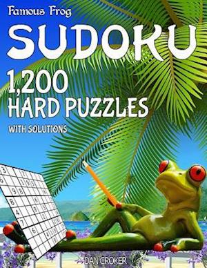 Famous Frog Sudoku 1,200 Hard Puzzles with Solutions