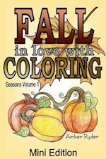 Fall in Love with Coloring Mini Edition