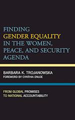 Finding Gender Equality in the Women, Peace, and Security Agenda