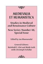 Medievalia Et Humanistica, No. 48