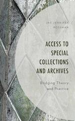 Access to Special Collections and Archives