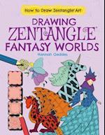 Drawing Zentangle Fantasy Worlds