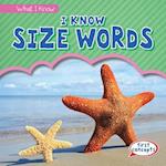I Know Size Words
