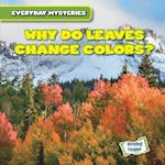 Why Do Leaves Change Colors?