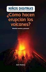 Como Hacen Erupcion Los Volcanes?