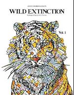 Wild Extinction Adult Coloring & Facts
