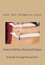 How to Write a Research Paper