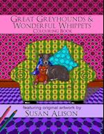 Great Greyhounds & Wonderful Whippets - A Dog Lover's Colouring Book