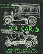 Cool Cars Mindfulness Meditation Adult Coloring Book